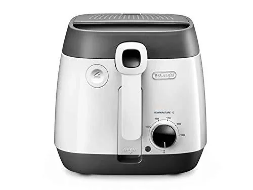 DeLonghi FS6025 FS - Freidora tradicional, color blanco y gris FS6055 Blanco y gris. de DeLonghi