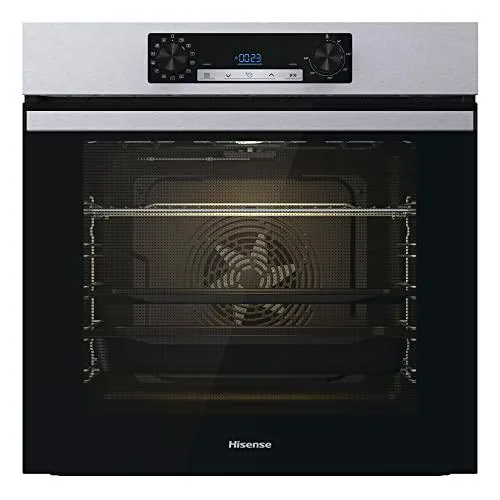 Hisense BSA65211CX Horno Multifunción con Vapor y Función Freidora de Aire sin Aceite