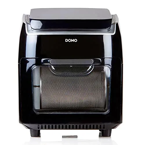 Domo DO534FR Freidora con cesta giratoria, color negro