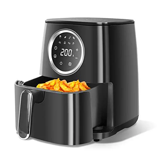 Aigostar Air Fryer, 4,2L de capacidad, 1400W. Freidora aire con 8 menús programados y modo manual de Aigostar