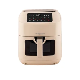Tognana Iridea, Freidora de aire 9,2 L, Plástico-Acero inoxidable