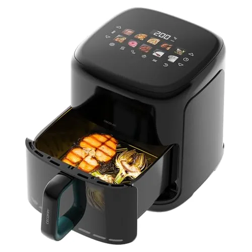 Cecotec Freidora de Aire 6,5L Ahumador Cecofry&Grill Smokin'Prime 6500 Heat | 2200W de Cecotec
