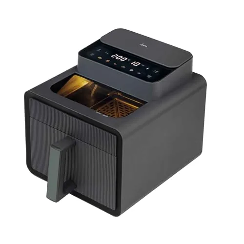 JATA JEFR1270 - Freidora sin Aceite 7L 1600W con Ventana Transparente