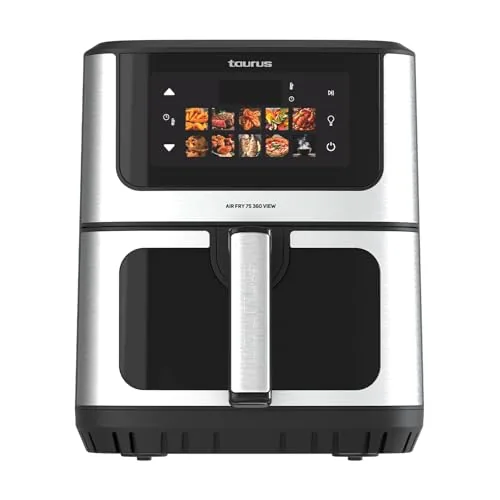 Taurus - Freidora de Aire 6,5L, 1900W, Doble Resistencia