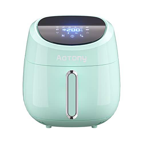 Aotony Freidora sin Aceite, 4L freidora por aire, Pantalla LED Táctil Apagado automático