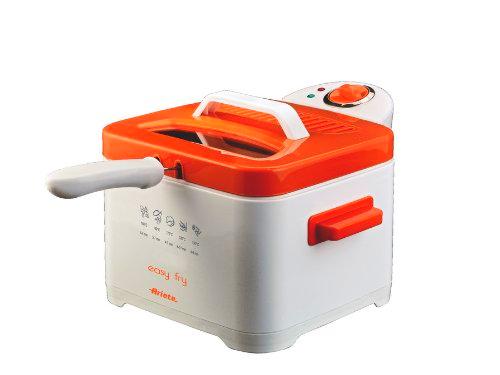 Ariete Easy Fry - Freidora (0,7 kg, Solo, Naranja, Color blanco