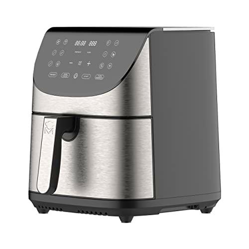 MasterPRO Rocket 750 | Freidora Sin Aceite | Capacidad de 7 L y 1700 W de Potencia | Pantalla LED Táctil y Cesta Antiadherente | Freidora de Aire | Temperatura Regulable 80-200ºC