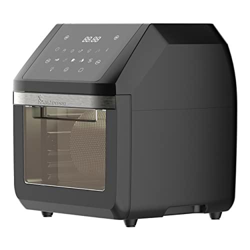 MasterPRO Rocket 1100 | Freidora Horno Sin Aceite | Capacidad de 11 L y 1800 W de Potencia | Pantalla LED Táctil y Cesta Antiadherente | Freidora de Aire | Temperatura Regulable 80-200ºC