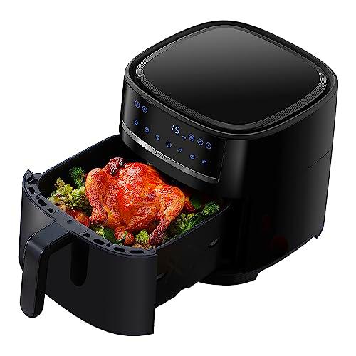 Xiaomi Mijia Smart Air Fryer - Freidora Sin Aceite, Capacidad 3.5 L,  regulable 40-200, Apagado automático, con Recetas, Pantalla OLED, 1500W