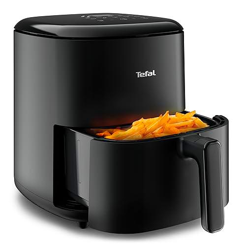 Tefal EY2458 Easy Fry Max Freidora de aire caliente | 5 L de capacidad | 10 programas de cocción automática | pantalla táctil digital | ahorro de tiempo/ahorro de energía | revestimiento antiadherente