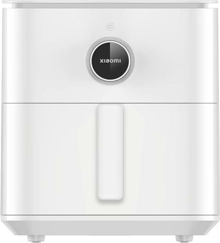 Xiaomi Mi Air Fryer Smart 6.5L | Freidora de Aire Sin Aceite Xiaomi | Freidora Compacta de 1800W con Pantalla Táctil LED | Fritadeira Airfryer Doble Resistencia | Compatible con IOS y Android, Blanco
