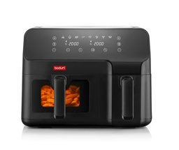 Bodum MELIOR Air Fryer L, 2 Compartment 5.1 L &amp; 3.2 L, 2700 W