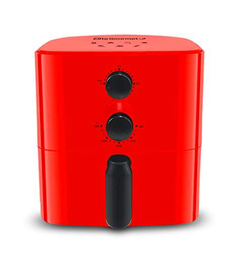 Elite Gourmet EAF-3218R Personal Freidora de aire eléctrica compacta