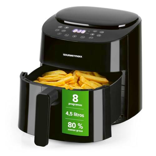 GOURMETmaxx Freidora de aire caliente de 4,5 L, 1400 W