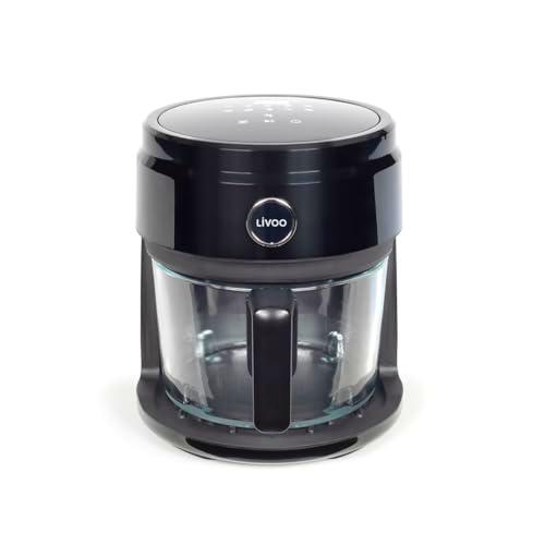 Livoo - Freidora sin aceite 3,5 L - 1400 W, 8 programas de cocción