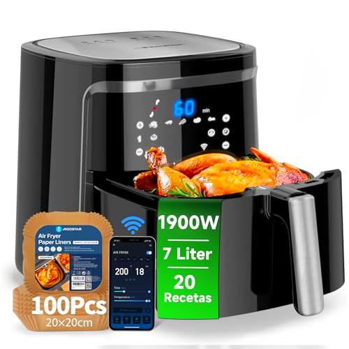 Aigostar Cube Smart, Freidora de aire inteligente sin aceite