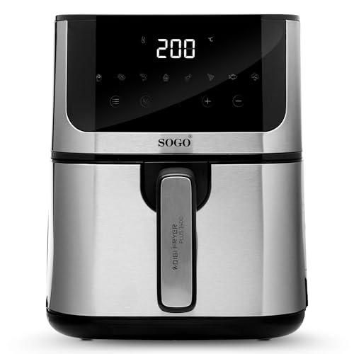 Sogo Freidora de Aire con Capacidad de 5L y 1400W de Potencia