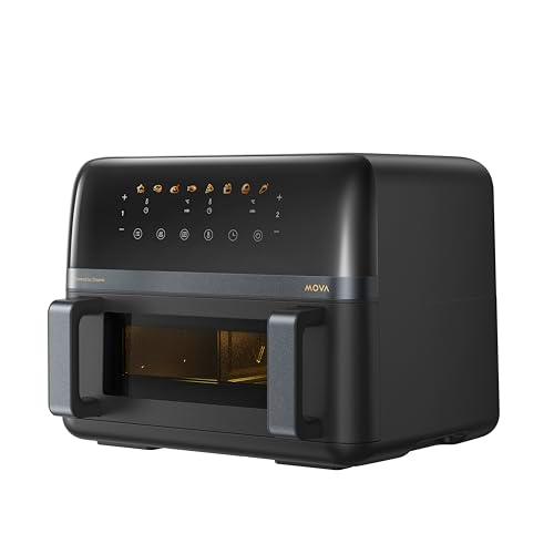 Mova FD20 Pro Freidora de Aire AeroChef, Doble Zona de Cocción de 9 L