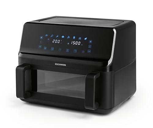 Rachs KOCHWERK Vario freidora de aire caliente de doble cámara 9 L | Airfryer con cámara divisible
