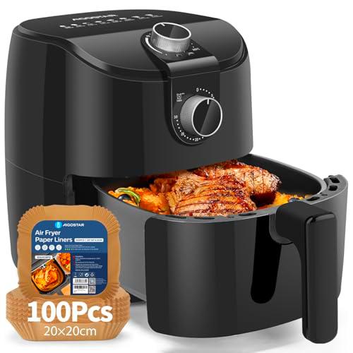 Aigostar Air Fryer Con Papel Freidora Aire 100 Unidades- Freidora de aire 1500W