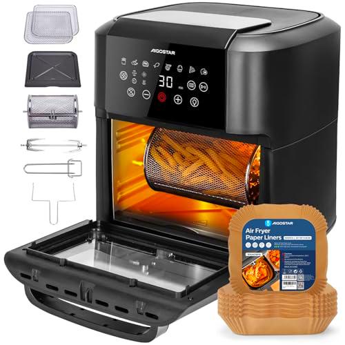 Aigostar 12L Freidora de Aire 1700W, 8 Programas Preestablecidos