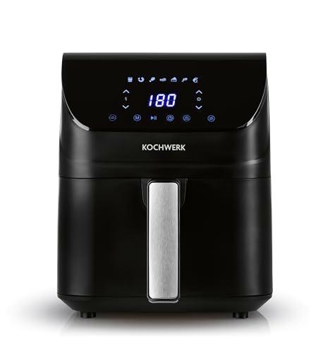 Rachs KOCHWERK freidora digital de aire caliente 4L | Airfryer con pantalla táctil para cocinar bajo en grasa