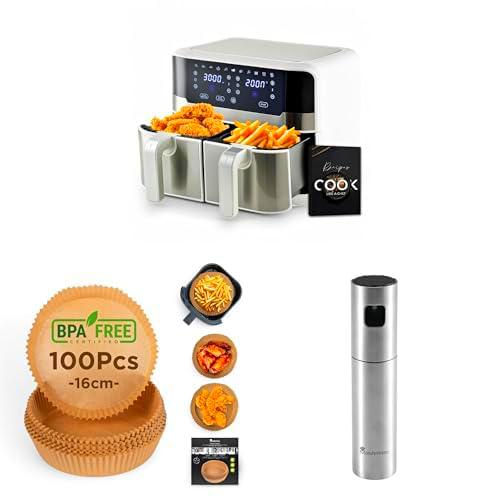 MasterPro Pack of Rocket Duo 900 Freidora Aire 9L Doble