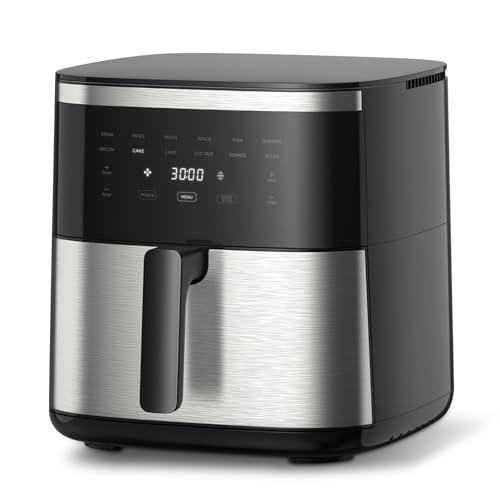 EXTRASTAR Airfryer 7L, freidora de aire exenta de aceite con pantalla táctil