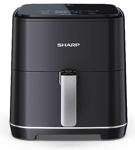 SHARP AF-GS552AE-B Freidora de aire caliente 5,5L con control numérico
