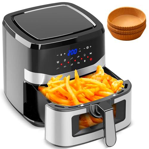 Gidgimo Freidora de Aire 8.5 L Air Fryer 1785W, Tecnología RapidFry