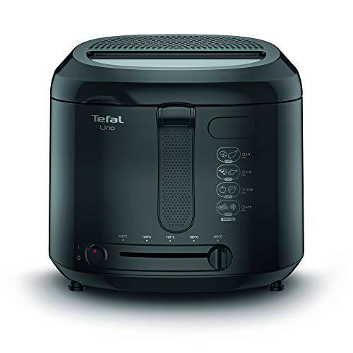 Tefal Uno FF203840 - Freidora (1 kg, 4 porciones), color negro