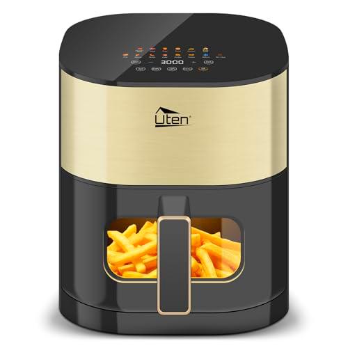 Uten Doble Resistencia Freidora de Aire 5,5 L con Ventana