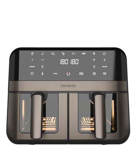 Aiwa Futago AFR‑9000 Freidora de Aire 9 L (2x4.5 L)
