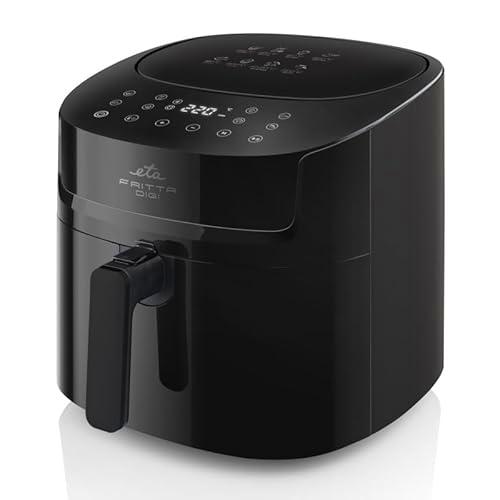 ETA Freidora de aire caliente frita Digi I 7,2 litros XXL freidora I 1800 W I 40-220 ºC I 8 programas I Touch Display I Timer