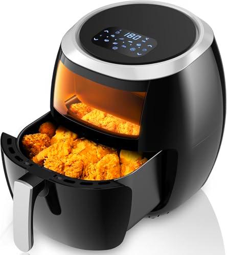 GarveeMore Freidoras Aire Freidora Fryer 8 Predefinidas