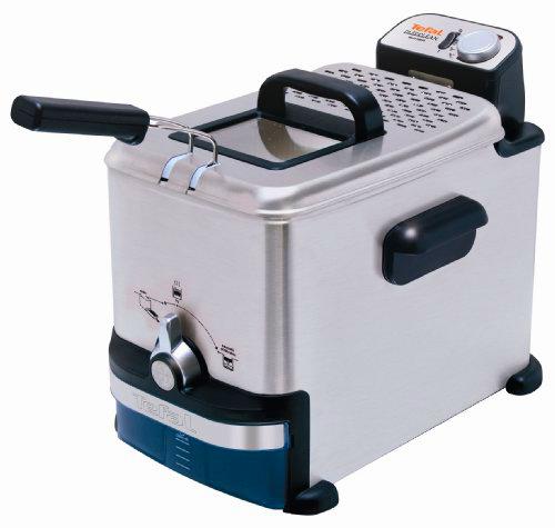 Tefal Pro Fry Oléoclean Inox &amp; Design, Plata/Negro