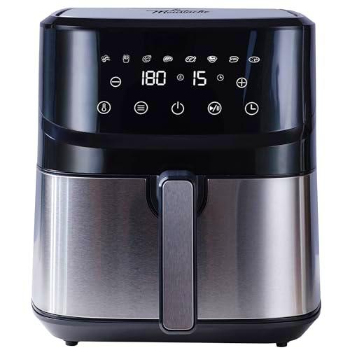 La Moustache - Freidora de Aire 6,5L, E-Book con más de 50 Recetas