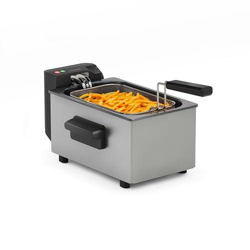 Tristar Freidora de Acero Inoxidable, 3L de Capacidad