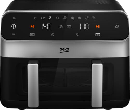 BEKO AirFryer - Freidora de aire caliente (2 tanques, 9,5 L)