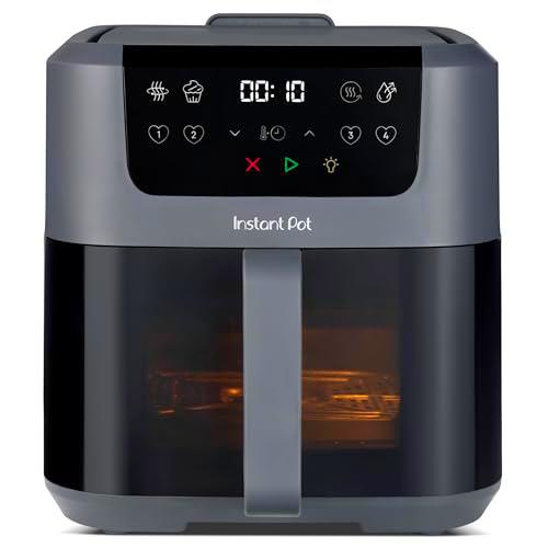 Instant Pot Vortex Compact Trufa Freidora sin aceite gris con cesta de 5 litros