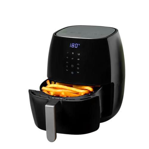 Kizzen Freidora de Aire Negra 5L Digital 1500W - 220V