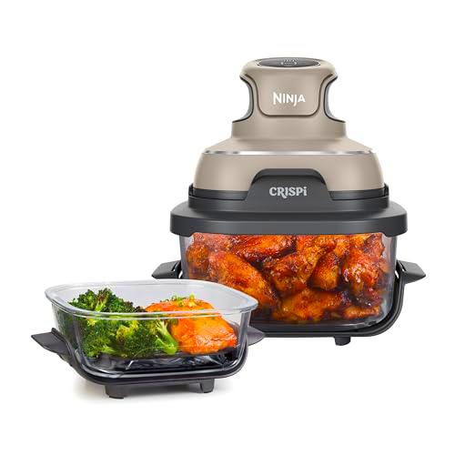 Ninja CRISPi Freidora de aire portátil, 3,8 l, 4 en 1