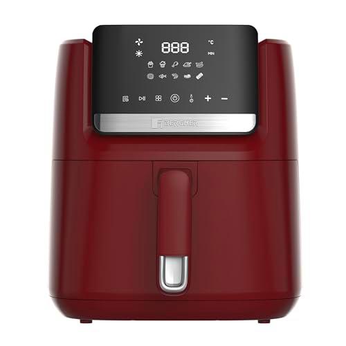 BERGNER MAROON - Freidora de Aire 1600W 6.5L - 10 Programas