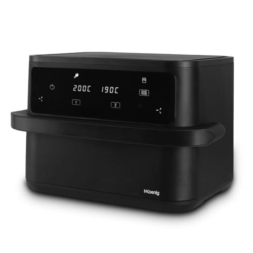 H.Koenig Oilfree Airfryer 2 XXL FRY960-10L (5L+5L)