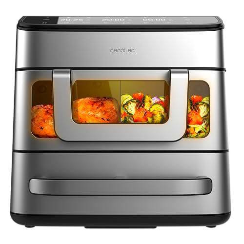 Cecotec Freidora de Aire y Horno - Air Fryer 18L Cecofry FoodCourt 18000 4Pizza