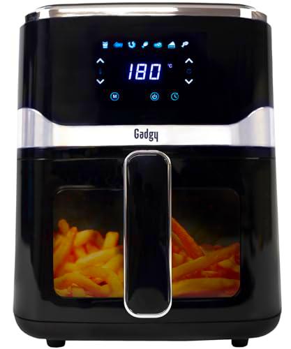 Gadgy Freidora de Aire caliente 5L con Ventana - Airfryer sin Aceite 1400W