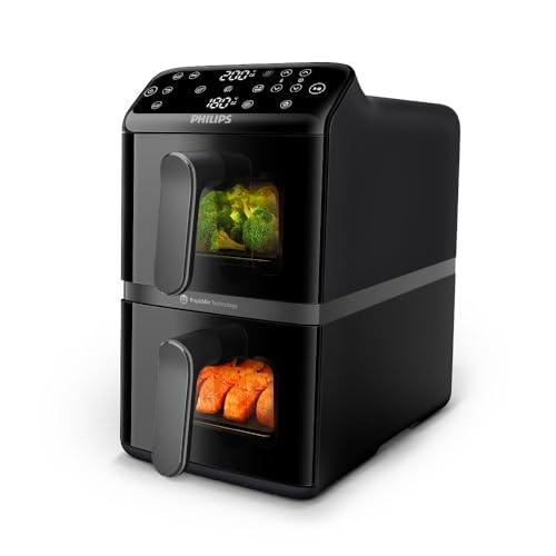 Philips Airfryer Serie 4000 Doble cesta vertical 10L