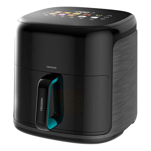 Cecotec Freidora de Aire sin Aceite 8,5L Plancha Grill Doble Resistencia Ahumador Integrado Air Fryer Cecofry&amp;Grill Smokin'Prime 8500