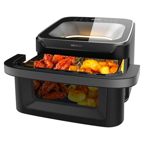 Cecotec Freidora de Aire sin Aceite - Air Fryer 10L Cecofry Advance 10000 Full Vision