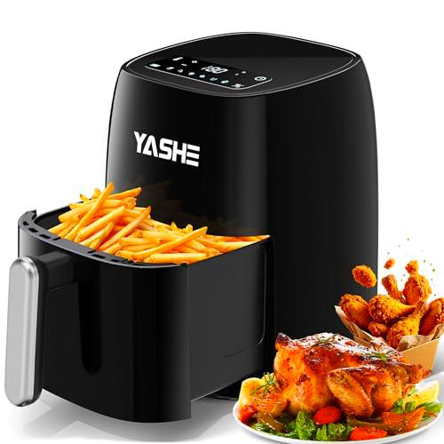 YASHE 4,2L Freidora Aire con Pantalla Táctil LED de Vidrio Templado